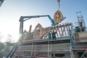 Gro&szlig;bauprojekt Tripsdrill: Rohbau weitgehend abgeschlossen