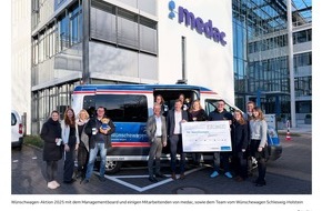 medac Gesellschaft f&uuml;r klinische Spezialpr&auml;parate mbH: medac Pressemitteilung:medac erf&uuml;llt Herzensw&uuml;nsche zur Weihnachtszeit