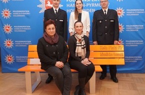 Polizeidirektion Göttingen: POL-GOE: Tag gegen Gewalt an Frauen: Polizeidirektion Göttingen setzt sichtbares Zeichen in Orange