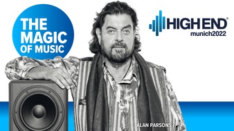 HIGH END SOCIETY Service GmbH: Markenbotschafter Alan Parsons kommt zur HIGH END® 2022