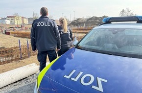 Hauptzollamt Stralsund: HZA-HST: Zoll &uuml;berpr&uuml;ft das Baugewerbe - bundesweite Schwerpunktpr&uuml;fung ./. Fl&uuml;chtige Personen im Landkreis Vorpommern-Greifswald