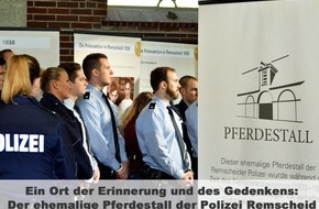 Polizei Wuppertal: POL-W: W/RS/SG: Polizeibeamte besuchen Ausstellungen zur NS-Geschichte in Remscheid