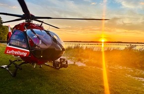 DRF Luftrettung: Christoph Europa 5 jetzt auch nachts in Dänemark im Einsatz / Grenzüberschreitende Luftrettung