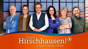 ARD Das Erste: "Team Hirschhausen! Einfach besser leben" / 14 Folgen ab 25. Juli 2022, montags bis freitags 15:10 Uhr im Ersten