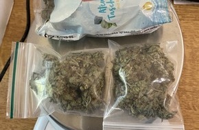 Bundespolizeiinspektion Flensburg: BPOL-FL: FL - Bundespolizei stellt Marihuana im Bahnhof sicher
