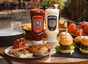 Promi-Power mit “MaJo” und “Gätchup”: Limitierte PAPA JOE'S-Design-Edition mit Matthias Schweighöfer, Joko Winterscheidt und Steven Gätjen