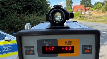 Polizeiinspektion Hildesheim: POL-HI: Geschwindigkeitskontrolle im Bereich des PK Alfeld