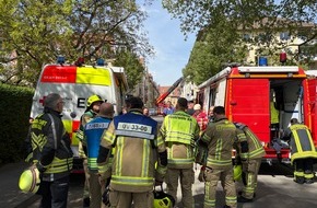 Feuerwehr Konstanz: FW Konstanz: Wohnungsbrand in der Altstadt