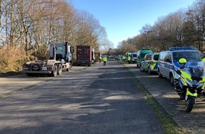 Polizei Aachen: POL-AC: Technische Mängel und Schwarzarbeit: Lastwagen im Fokus der Ermittlungsbehörden