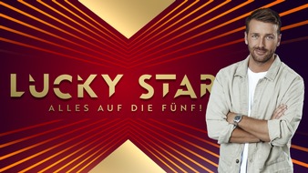 ProSieben: Alles oder Nichts. Christian Düren moderiert die neue ProSieben-Prime-Time-Show "Lucky Stars - Alles auf die Fünf!" / Redseven Entertainment produziert