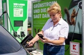 Kaufland: Noch bequemer E-Fahrzeuge auf dem Filialparkplatz laden mit der Kaufland Card