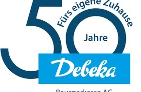 Debeka Versicherungsgruppe: Debeka Bausparkasse feiert 50-jähriges Jubiläum