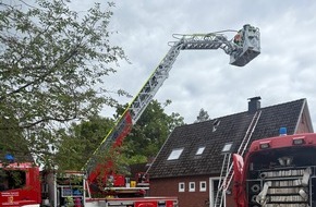 Kreisfeuerwehr Rotenburg (Wümme): FW-ROW: Brennt Schornstein