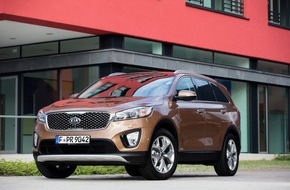 Kia Deutschland GmbH: Europapremiere: Kia präsentiert in Paris neuen Sorento* / Dritte Generation des Erfolgs-SUVs mit dynamisch-elegantem Design / Mehr Fahrkomfort, agileres Handling und höheren Aufprallschutz (FOTO)