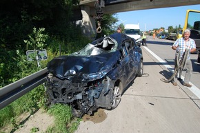 POL-HI: Verkehrsunfall auf der BAB 7 mit 7 beteiligten Fahrzeugen