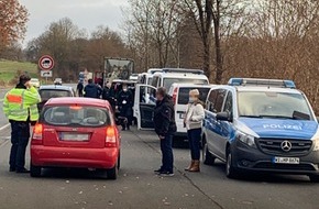 Polizeipräsidium Mittelhessen - Pressestelle Marburg-Biedenkopf: POL-MR: Polizei geht gegen Wohnungseinbruch vor - Mobile und große stationäre Kontrollen