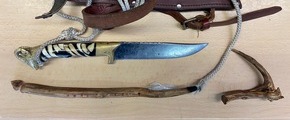 Bundespolizeiinspektion Stralsund: BPOL-HST: Passagier mit Jagdmesser an Bord