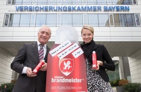 Brandmeister Vertriebs GmbH: Brandmeister Vertriebs GmbH und Versicherungskammer Bayern - Landesbrand Vertriebs- und Kundenmanagement GmbH schließen Vertriebspartnerschaft für den Kleinen Brandmeister® - der Feuerlöschhelfer