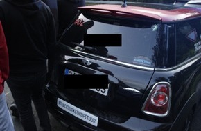 Polizei Düsseldorf: POL-D: Illegales Rennen auf der A3 - Zwei Fahrzeugführer kontrolliert - Strafanzeige und Führerscheine beschlagnahmt