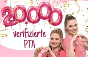 PTA IN LOVE: PTA IN LOVE feiert 20.000 verifizierte PTA in der Community