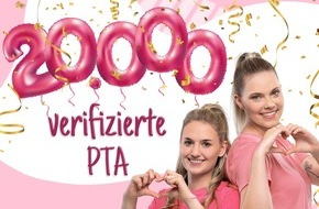 PTA IN LOVE: PTA IN LOVE feiert 20.000 verifizierte PTA in der Community
