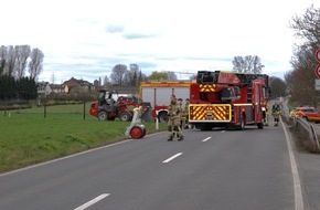 Feuerwehr Pulheim: FW Pulheim: Arbeitsunfall endet tödlich