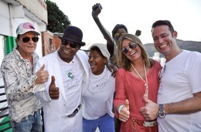 Campo Bahia Hotel-Villas-Spa: Tito Jackson dreht musikalische Antwort auf Michaels Kult-Video "They don&acute;t care about us" in den Favelas von Rio