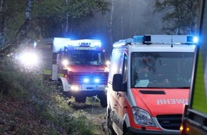 Feuerwehr und Rettungsdienst Bonn: FW-BN: EU Waldbrandmodul im Kreis D&uuml;ren im Einsatz, 1. Folgemeldung