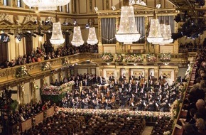 ZDF: Das Neujahrskonzert der Wiener Philharmoniker im ZDF / Live aus dem Goldenen Saal des Wiener Musikvereins