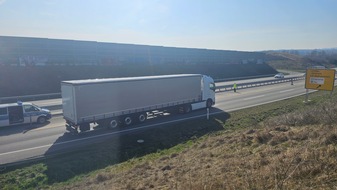 Polizeidirektion Landau: POL-PDLD: B10/AS LD-Nord - Kontrollen des Durchfahrtsverbots anl&auml;sslich der Tunnelsperrungen bei Annweiler