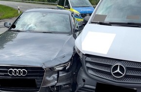 Polizei Minden-L&uuml;bbecke: POL-MI: Zwei Verletzte nach Zusammensto&szlig; in Wietersheim