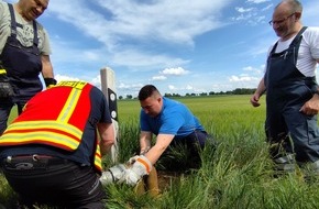Kreisfeuerwehrverband Lüchow-Dannenberg e.V.: FW Lüchow-Dannenberg: 3. Zug der Kreisfeuerwehrbereitschaft übt Waldbrandszenario im Raum Müggenburg/Grabow +++ rund 30 Einsatzkräfte im Einsatz +++ zum ersten Mal Krad-Melder beteiligt