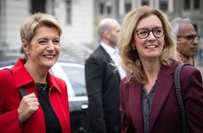 Fürstentum Liechtenstein: Sabine Monauni bei der Eröffnung der OLMA 2025 in St. Gallen