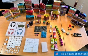 Polizeiinspektion Stade: POL-STD: Harsefeld: Ermittler beschlagnahmen illegale Vapes, Elektro-Plagiate und illegale Feuerwerksk&ouml;rper
