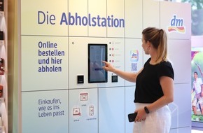 dm-drogerie markt: dm rollt Abholstationen aus: Bis zu 700 dm-Märkte erhalten den neuen Service