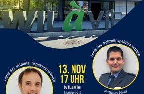 Polizeidirektion Wittlich: POL-PDWIL: Einladung zum 3. Bürgerdialog