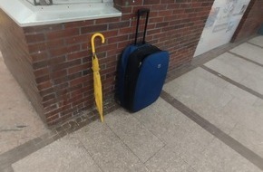 Bundespolizeiinspektion Saarbrücken: BPOLI-SB: Zeugenaufruf - Herrenloses Gepäckstück löst Polizeieinsatz am Bahnhof Neunkirchen aus
