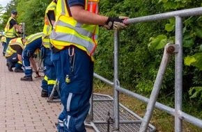 THW Landesverband Sachsen, Th&uuml;ringen: THW SN-TH: THW: Einsatzlage in Erfurt erfolgreich abgearbeitet