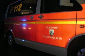 Feuerwehr Dinslaken: FW Dinslaken: Zimmerbrand