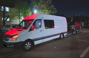 Polizeidirektion Neustadt/Weinstraße: POL-PDNW: Polizeiautobahnstation Ruchheim: Illegaler Bus befördert 10.000 Euro und gesuchte Personen
