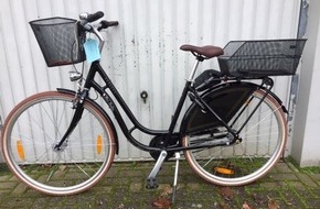 Kreispolizeibehörde Rhein-Kreis Neuss: POL-NE: Ein Pedelec gestohlen, zwei Fahrräder sichergestellt - Wer kann Hinweise geben? (FOTO)