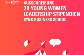 SYNK GROUP GmbH & Co. KG: Qualifizierung vor Quote - Startschuss für Young Women Leadership Stipendienprogramm / SYNK Business School fördert künftig 20 weibliche Nachwuchsführungskräfte