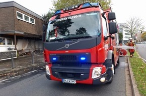 Feuerwehr Düren: FW Düren: Rauchentwicklung in der Innenstadt