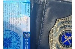 Bundespolizeiinspektion Flensburg: BPOL-FL: Jalm - Autofahrer belügt Bundespolizisten; gefälschten Europolausweis sichergestellt