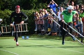 Deutscher Feuerwehrverband e. V. (DFV): Drei neue deutsche Rekorde bei Deutschen Feuerwehr-Meisterschaften / Internationaler Feuerwehrsportwettkampf begeistert in Torgau (Sachsen)