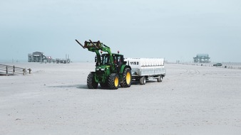 Tourismus-Zentrale St. Peter-Ording: In St. Peter-Ording startet die Strandkorbsaison