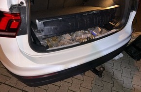 Hauptzollamt Bremen: HZA-HB: Zoll verhindert Drogenschmuggel am Bremer Kreuz / Kurierfahrer hatte fast 20 kg Haschisch dabei