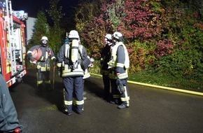 Feuerwehr Detmold: FW-DT: Gemeinsame Übung der Löschgruppen Bentrup, Brokhausen und Wahmbeck