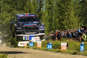 Finnland-Rallye: Erneutes WRC2-Podium für Škoda-Crew Robert Virves und Jakko Viilo