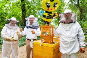 Honig am Krankenhaus: Helios Klinikum Berlin-Buch wird Bienenpate